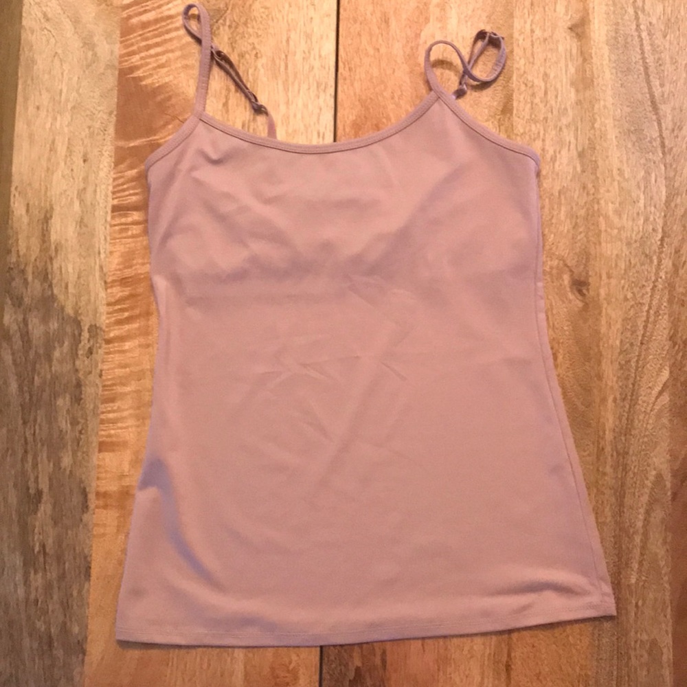 Dusky rose spaghetti strap top